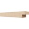 Ekena Millwork 6in. W x 4in. H x 28in. L Chapel Hill Woodgrain TimberThane Rafter Tail, Primed Tan RFTUR06X04X28CHPRCPR - alternate 1